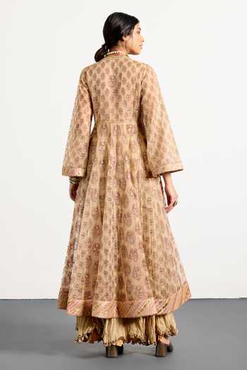 RI.Ritu Kumar Cheepa Printed Kurta Skirt Set 