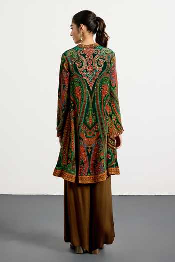 RI.Ritu Kumar Royal Mirage Paisley Print Kurta 