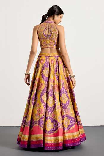 RI.Ritu Kumar Morina Floral Print Lehenga Set 