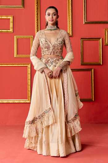 Studio Bagechaa Sanvi Embroidered Lehenga Set 