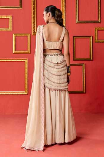 Studio Bagechaa Gayatri Embroidered Blouse Skirt Set 