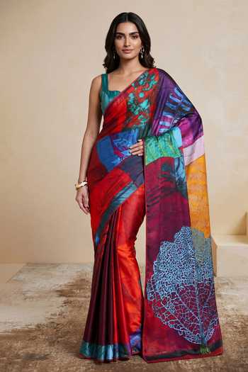 Satya Paul A New Approach Printed Saree 