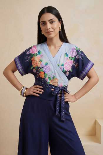 Satya Paul Flowers Print Blouse 