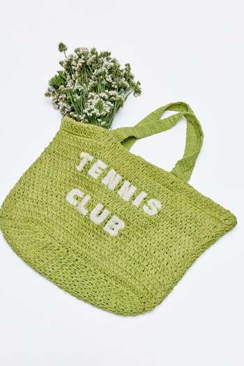 Buy_House Of Eda_Green Charlotte Promenade Shopping Bag _Online_at_Aza_Fashions