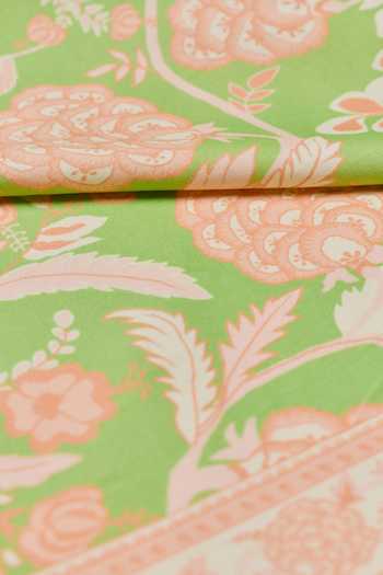 Buy_House Of Eda_Green Fleur De Pistache Printed Scarf _Online_at_Aza_Fashions