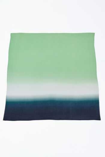 House Of Eda Verdant Haze Square Scarf 