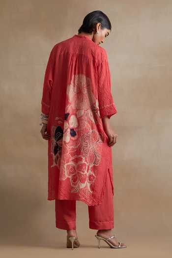 One Not Two Printed Kurta & Pant Set 