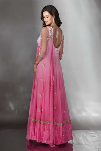 Saaj By Ankita Cutdana Embellished Anarkali With Dupatta 