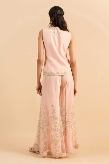 Roohbyridhimaa Eva Embroidered Waistcoat & Pant Co-ord Set 