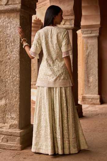 Sheetal Batra Heer Silk Chanderi Kurta Set 