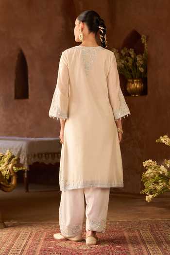 Sheetal Batra Hani Silk Chanderi Kurta Set 