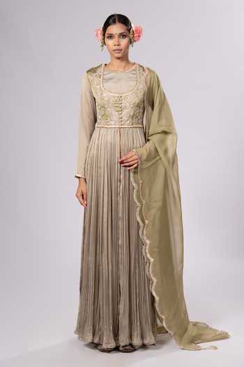 Rirasa Noor Embroidered Anarkali & Pant Set 