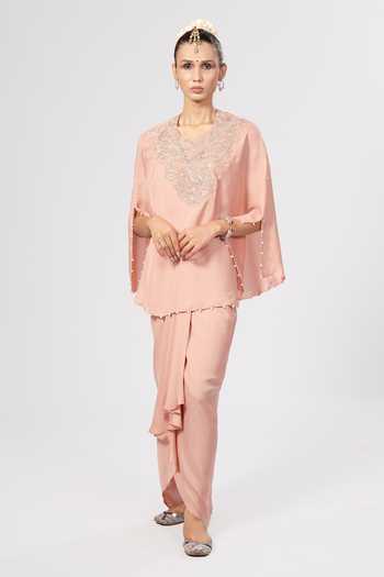 Rirasa Embroidered Top & Skirt Set 