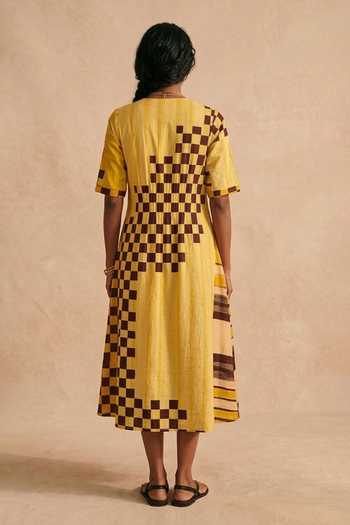 Vedika M Golden Hour Midi Dress 