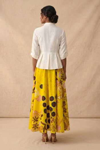 Vedika M Sunshine Gathered Top With Skirt 