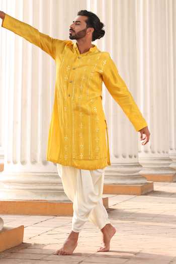 Surabhi Agarwal Mirror Embroidered Kurta Set 