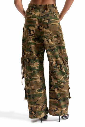 Buy_Cilvr_Brown Cotton Combat Studded Relaxed Suit And Pant Set 