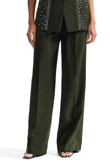 Buy_Cilvr_Green Viscose, Polyester Stud Armour Sleeveless Suit Set _Online_at_Aza_Fashions