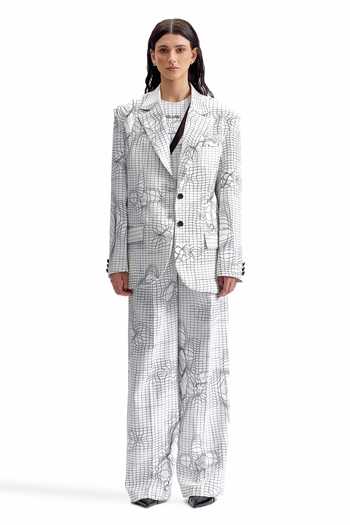 Cilvr Entangled Mesh Tailored Trouser 