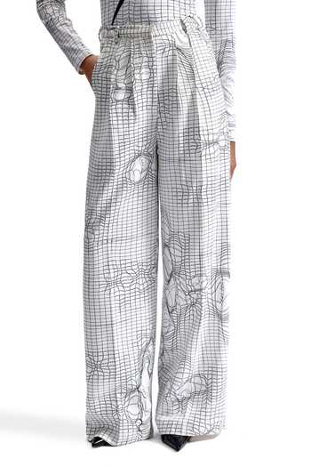 Cilvr Entangled Mesh Tailored Trouser 