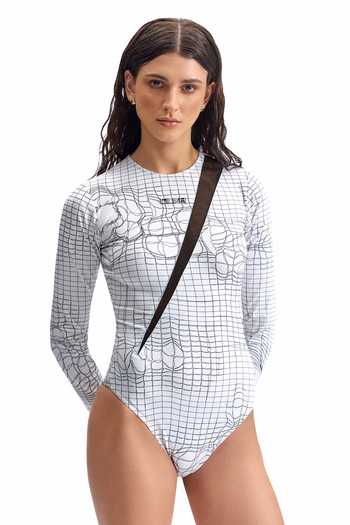 Cilvr Entangled Mesh Bodysuit 