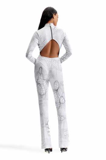 Cilvr Entangled Mesh Flare Pant 