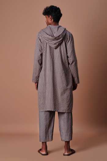 MATI Grey Striped Trouser 