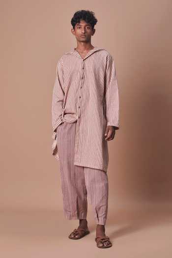 MATI Mauve Striped Trouser 