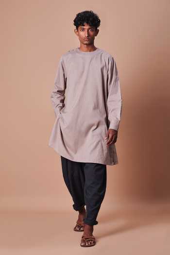 MATI Charcoal Pleated Balloon Pant 