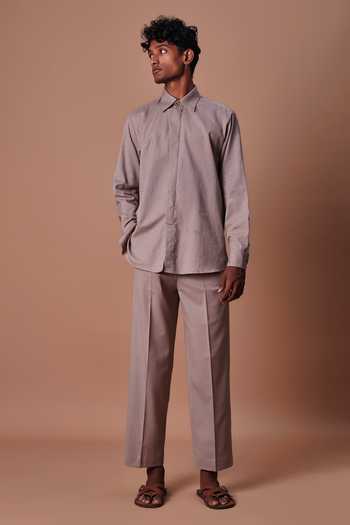 MATI Grey Ankle Pant 
