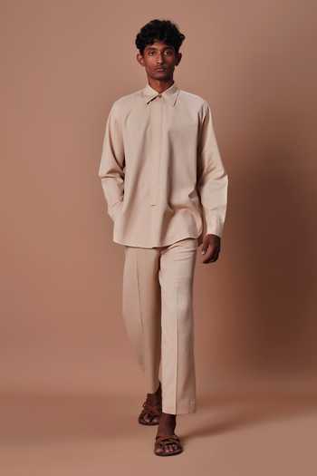 MATI Beige Ankle Pant 