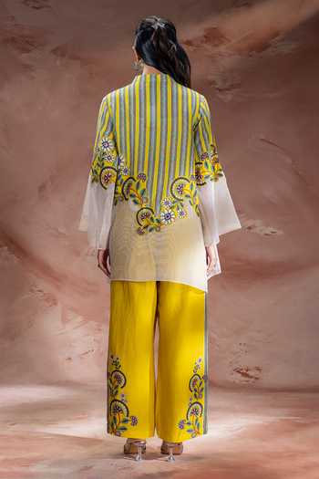 Soup By Sougat Paul Nooma Print Top Pant Set 