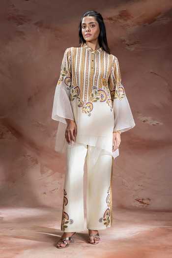 Soup By Sougat Paul Nooma Print Tunic Trouser Set 