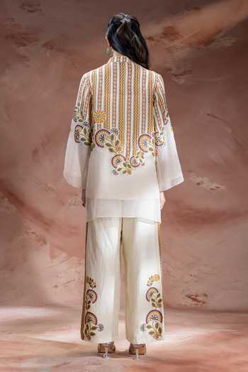 Soup By Sougat Paul Nooma Print Tunic Trouser Set 