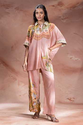 Soup By Sougat Paul Zeya Pattern Kurta With Pant 
