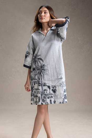 Soup By Sougat Paul Reviera Print Dress 