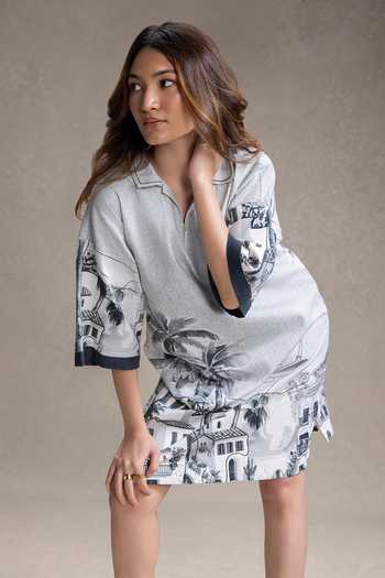 Soup By Sougat Paul Reviera Print Dress 