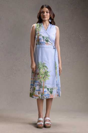 Soup By Sougat Paul Reviera Print Dress 