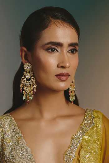 Namasya Stone Embellished Earrings 