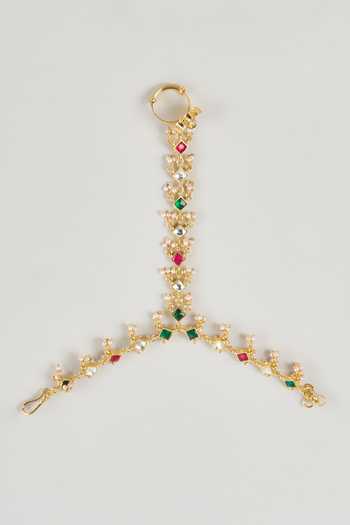 Namasya Embellished Hathphool - Set of 2 