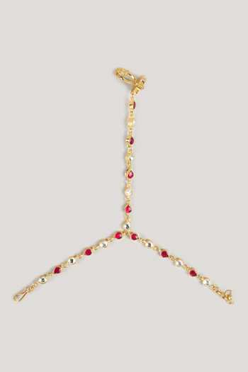 Namasya Embellished Hathphool - Set of 2 