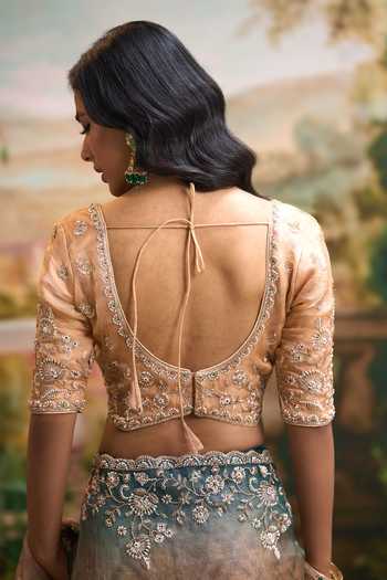 Samyukta Singhania Banarsi Tissue Saree & Blouse Set 