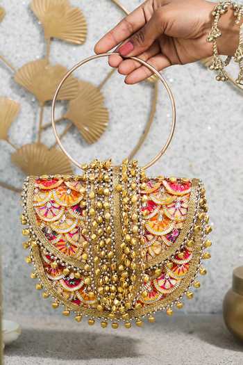 5elements Suranjali Embroidered Potli Bag 