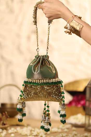 5elements Pannareshmi Brocade Potli 