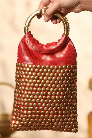 5elements Surkh Lalima Brocade Bag
