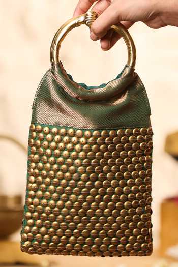 5elements Surkh Harita Brocade Bag 