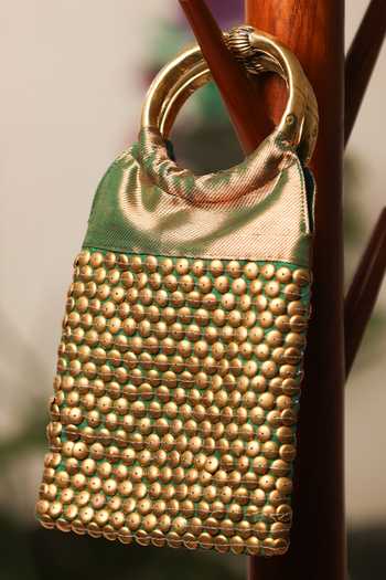 5elements Surkh Harita Brocade Bag 