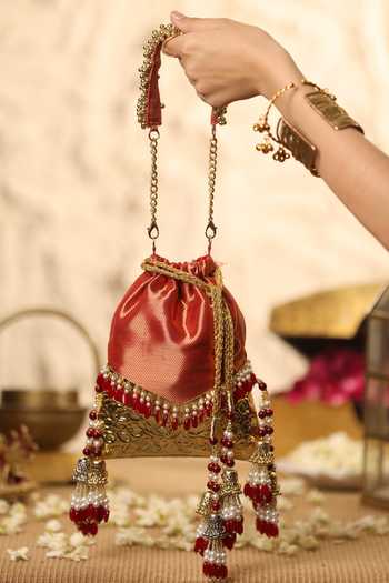 5elements Raktima Brocade Potli 
