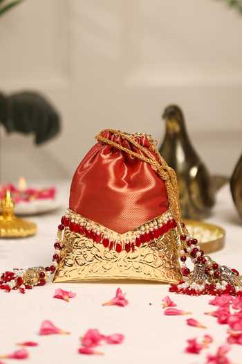 5elements Raktima Brocade Potli 