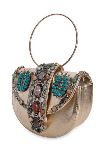 Shop_5elements_Gold Ratnakaari Embellished Clutch _Online_at_Aza_Fashions